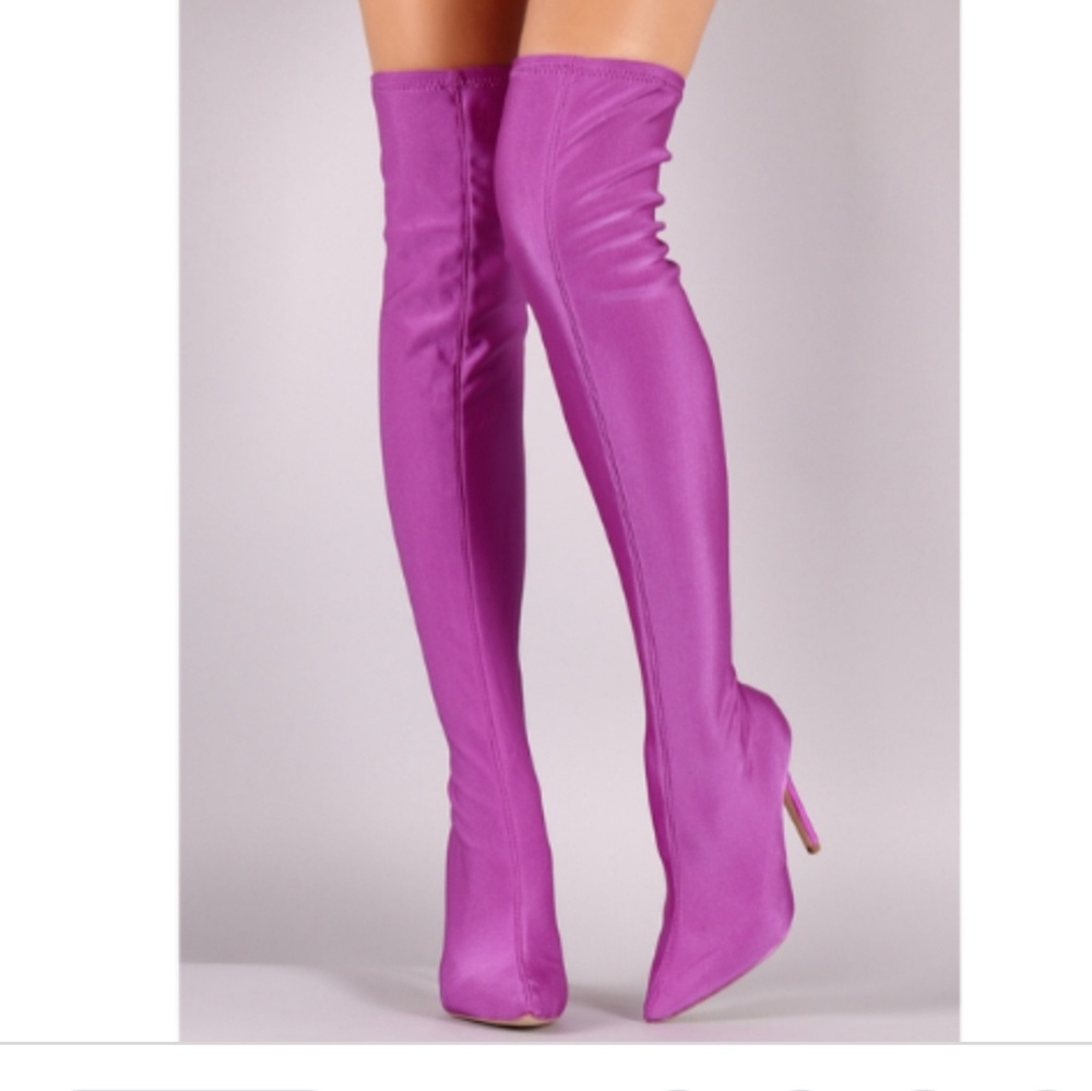 🔥NEW ARRIVAL! Stretchy Thigh High Boots
